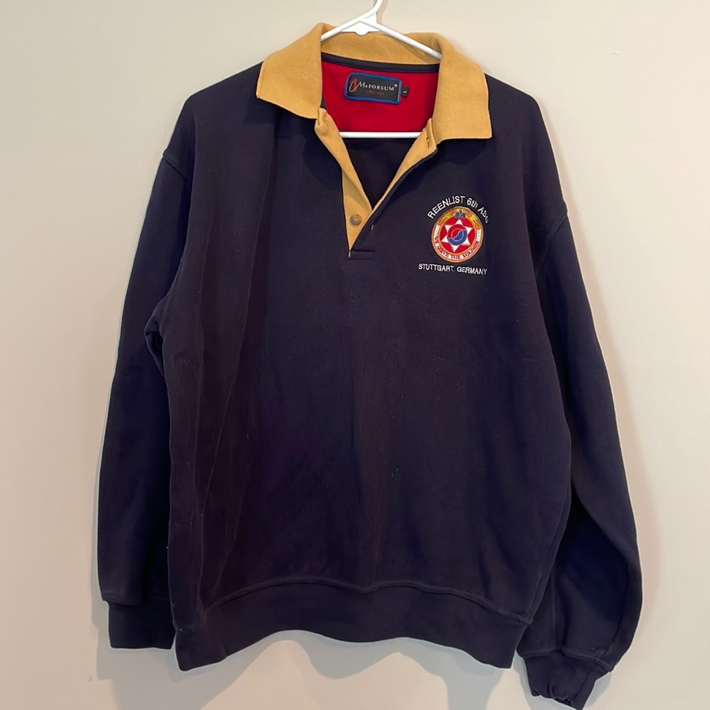 McForsum Stuttgart, Germany Collared Pullover Sweater